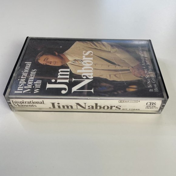 Vintage INSPIRATIONAL MOMENTS WITH JIM NABORS Cassette Tape Two Sides Religious - Picture 4 of 7